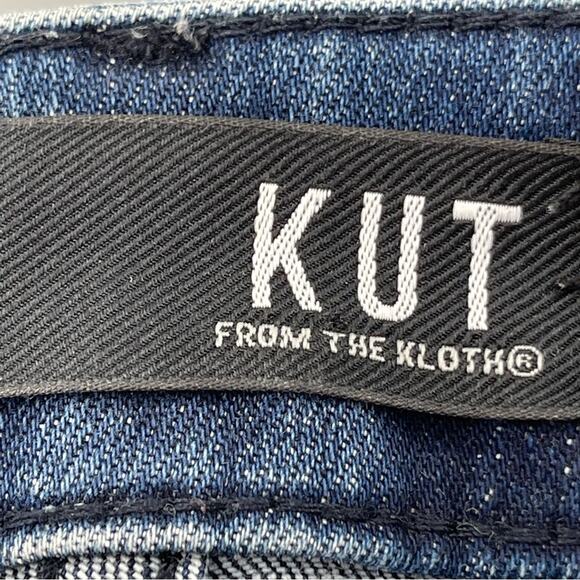 Kut from the Kloth Donna Ankle Skinny Lightly Distressed Jeans Size 10 Boho - Picture 7 of 11